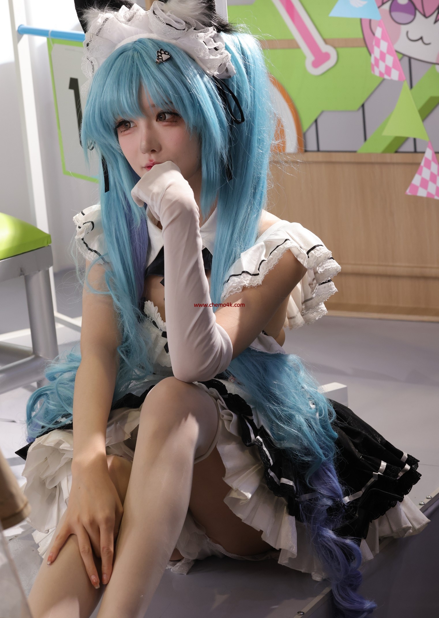 孟程程上海BiliBili World二次元漫展现场拍摄花絮照片,性感超短裙、肉丝美腿、光脚特写,放大可看清肌肤纹理,高清8K分辨率原图无修生图下载 孟程程上海BiliBili World二次元漫展现场拍摄花絮照片,性感超短裙、肉丝美腿、光脚特写,放大可看清肌肤纹理,高清8K分辨率原图无修生图下载