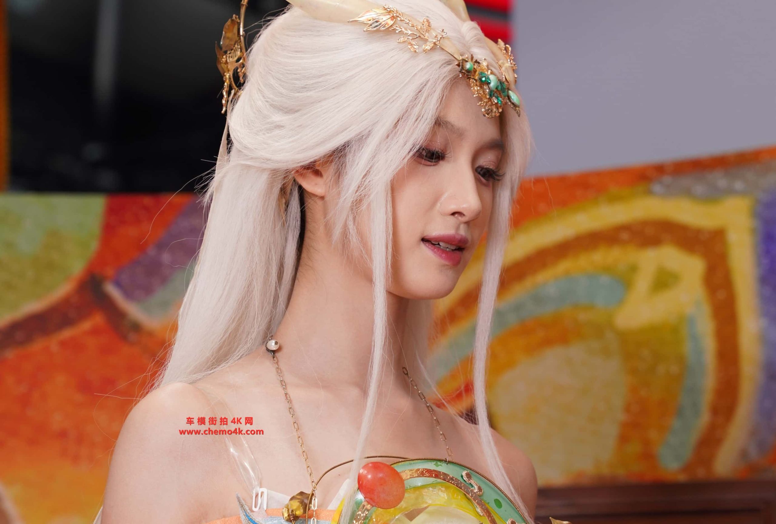 百万粉丝网红琳园长上海ChinaJoy逆水寒展台拍摄花絮照片,性感抹胸露背开叉裙,光脚高跟,单张30M+,放大可看清肌肤纹理,高清8K分辨率原图无修生图下载 百万粉丝网红琳园长上海ChinaJoy逆水寒展台拍摄花絮照片,性感抹胸露背开叉裙,光脚高跟,单张30M+,放大可看清肌肤纹理,高清8K分辨率原图无修生图下载